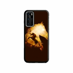 Husa personalizata tip carcasa HQPrint pentru Huawei P40, model Horse 1, multicolor, S1D1M0098