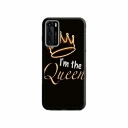 Husa personalizata tip carcasa HQPrint pentru Huawei P40, model Im the Queen, multicolor, S1D1M0101
