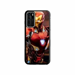 Husa personalizata tip carcasa HQPrint pentru Huawei P40, model Iron Man 1, multicolor, S1D1M0102