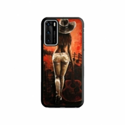 Husa personalizata tip carcasa HQPrint pentru Huawei P40, model Sexy Lady, multicolor, S1D1M0113