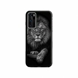 Husa personalizata tip carcasa HQPrint pentru Huawei P40, model Lion 2, multicolor, S1D1M0117
