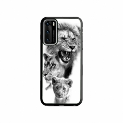 Husa personalizata tip carcasa HQPrint pentru Huawei P40, model Lion 3, multicolor, S1D1M0118