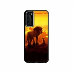 Husa personalizata tip carcasa HQPrint pentru Huawei P40, model Lion King 1, multicolor, S1D1M0119