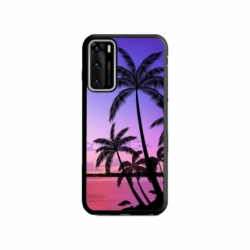 Husa personalizata tip carcasa HQPrint pentru Huawei P40, model Beach View 2, multicolor, S1D1M0137
