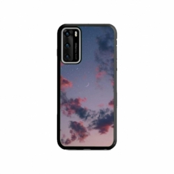 Husa personalizata tip carcasa HQPrint pentru Huawei P40, model Moody Sky, multicolor, S1D1M0146