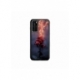 Husa personalizata tip carcasa HQPrint pentru Huawei P40, model Fire Rose, multicolor, S1D1M0158