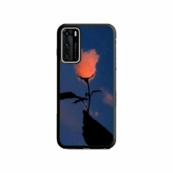 Husa personalizata tip carcasa HQPrint pentru Huawei P40, model Sky Flower, multicolor, S1D1M0159