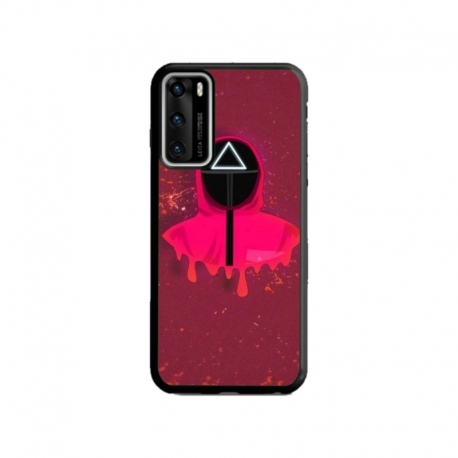 Husa personalizata tip carcasa HQPrint pentru Huawei P40, model Squid Game 6, multicolor, S1D1M0178