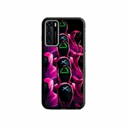 Husa personalizata tip carcasa HQPrint pentru Huawei P40, model Squid Game 8, multicolor, S1D1M0180