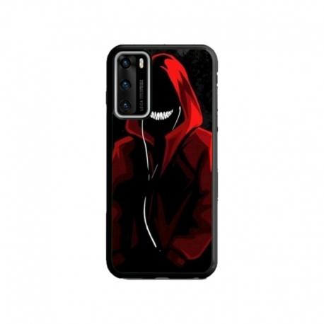 Husa personalizata tip carcasa HQPrint pentru Huawei P40, model Evil Hoodie Man, multicolor, S1D1M0197