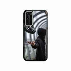 Husa personalizata tip carcasa HQPrint pentru Huawei P40, model Mask, multicolor, S1D1M0199