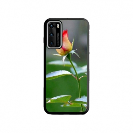 Husa personalizata tip carcasa HQPrint pentru Huawei P40, model Flowers 13, multicolor, S1D1M0206