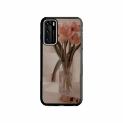 Husa personalizata tip carcasa HQPrint pentru Huawei P40, model Flowers 14, multicolor, S1D1M0208
