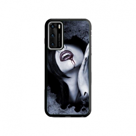 Husa personalizata tip carcasa HQPrint pentru Huawei P40, model Vampire, multicolor, S1D1M0210