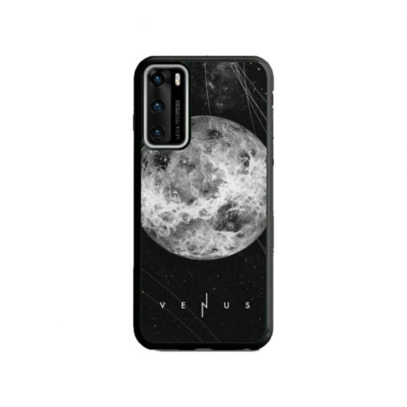 Husa personalizata tip carcasa HQPrint pentru Huawei P40, model Moon, multicolor, S1D1M0212