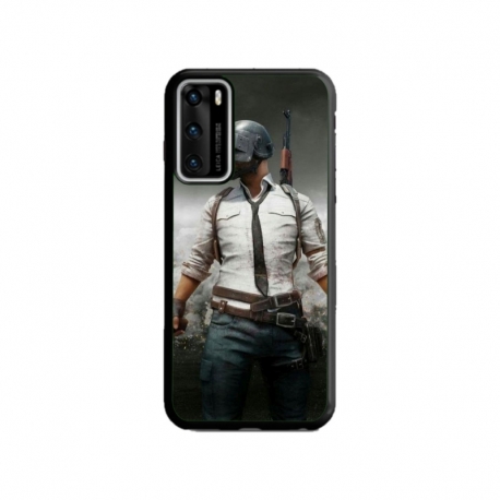 Husa personalizata tip carcasa HQPrint pentru Huawei P40, model PUBG 1, multicolor, S1D1M0214