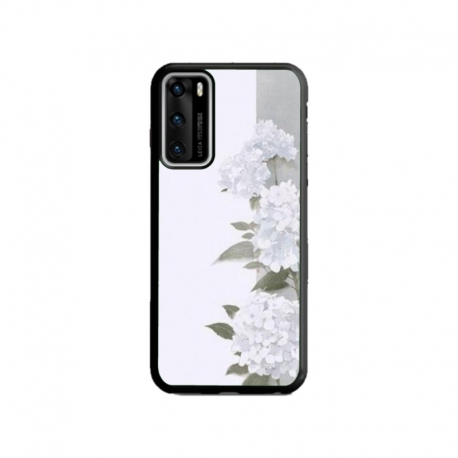 Husa personalizata tip carcasa HQPrint pentru Huawei P40, model Flowers 16, multicolor, S1D1M0217