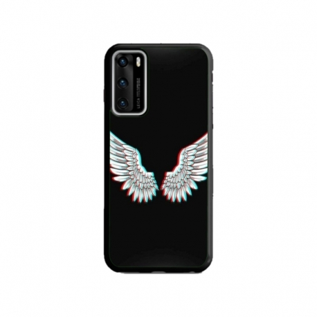 Husa personalizata tip carcasa HQPrint pentru Huawei P40, model Angel, multicolor, S1D1M0219
