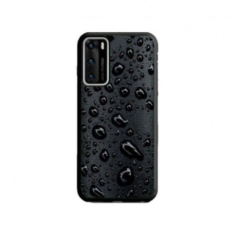 Husa personalizata tip carcasa HQPrint pentru Huawei P40, model Rain, multicolor, S1D1M0244