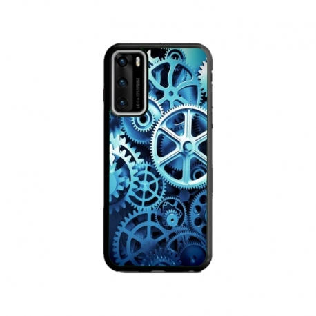 Husa personalizata tip carcasa HQPrint pentru Huawei P40, model Clockwork, multicolor, S1D1M0250