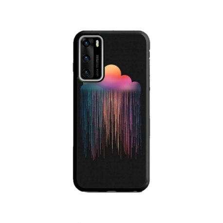 Husa personalizata tip carcasa HQPrint pentru Huawei P40, model Colorful 3, multicolor, S1D1M0298