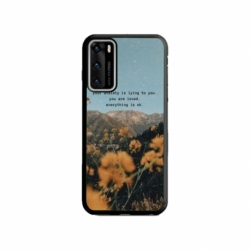 Husa personalizata tip carcasa HQPrint pentru Huawei P40, model Quote 1, multicolor, S1D1M0306