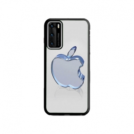 Husa personalizata tip carcasa HQPrint pentru Huawei P40, model Apple Logo, multicolor, S1D1M0323