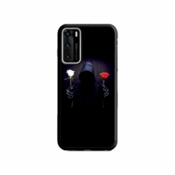 Husa personalizata tip carcasa HQPrint pentru Huawei P40, model Choose Rose, multicolor, S1D1M0343