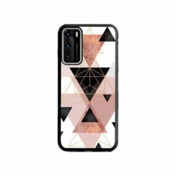 Husa personalizata tip carcasa HQPrint pentru Huawei P40, model Abstract 5, multicolor, S1D1M0368