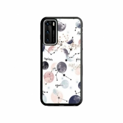 Husa personalizata tip carcasa HQPrint pentru Huawei P40, model Abstract 6, multicolor, S1D1M0372