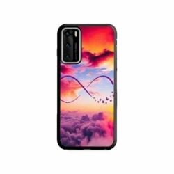 Husa personalizata tip carcasa HQPrint pentru Huawei P40, model Bright Infinity, multicolor, S1D1M0377