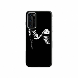 Husa personalizata tip carcasa HQPrint pentru Huawei P40, model Sneakers, multicolor, S1D1M0381