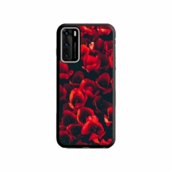 Husa personalizata tip carcasa HQPrint pentru Huawei P40, model Flowers 24, multicolor, S1D1M0386