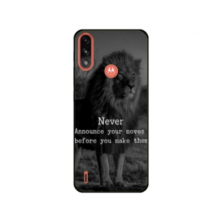 Husa personalizata tip carcasa HQPrint pentru Motorola Moto E7 Power, model Quote 2, multicolor, S1D1M0330