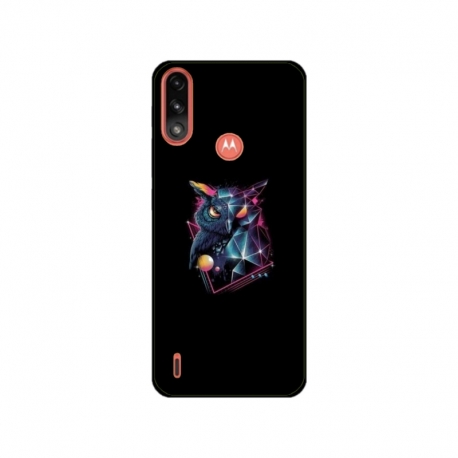 Husa personalizata tip carcasa HQPrint pentru Motorola Moto E7 Power, model Colorful 9, multicolor, S1D1M0333
