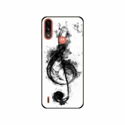 Husa personalizata tip carcasa HQPrint pentru Motorola Moto E7 Power, model Song Notes, multicolor, S1D1M0357