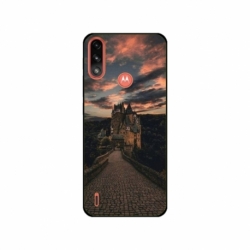 Husa personalizata tip carcasa HQPrint pentru Motorola Moto E7 Power, model Nice View 14, multicolor, S1D1M0361