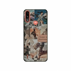 Husa personalizata tip carcasa HQPrint pentru Motorola Moto E7 Power, model PUBG 2, multicolor, S1D1M0363