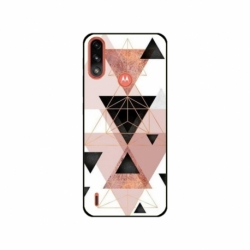 Husa personalizata tip carcasa HQPrint pentru Motorola Moto E7 Power, model Abstract 5, multicolor, S1D1M0368