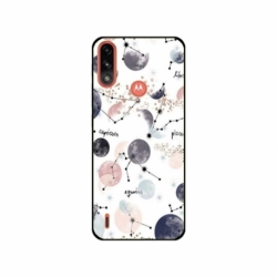 Husa personalizata tip carcasa HQPrint pentru Motorola Moto E7 Power, model Abstract 6, multicolor, S1D1M0372