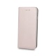 Husa SAMSUNG Galaxy J6 2018 - Magnet Piele (Roz-Auriu)