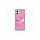 Husa personalizata tip carcasa HQPrint pentru Motorola Moto E13, model Pink Stitch, multicolor, S1D1M0005