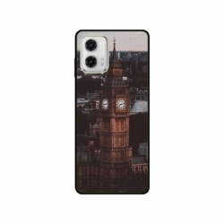 Husa personalizata tip carcasa HQPrint pentru Motorola Moto E13, model Big Ben 2, multicolor, S1D1M0014