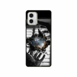 Husa personalizata tip carcasa HQPrint pentru Motorola Moto E13, model Dark Magic, multicolor, S1D1M0020