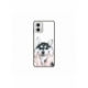 Husa personalizata tip carcasa HQPrint pentru Motorola Moto E13, model Fluffy Dog, multicolor, S1D1M0033