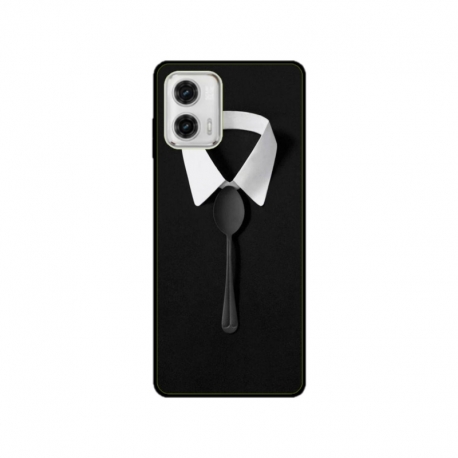 Husa personalizata tip carcasa HQPrint pentru Motorola Moto E13, model Mr Fancy, multicolor, S1D1M0036