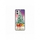 Husa personalizata tip carcasa HQPrint pentru Motorola Moto E13, model Christmas Tree 1, multicolor, S1D1M0057