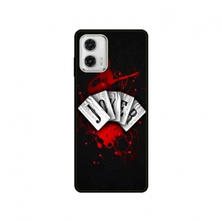 Husa personalizata tip carcasa HQPrint pentru Motorola Moto E13, model Joker 1, multicolor, S1D1M0106