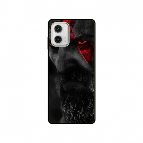 Husa personalizata tip carcasa HQPrint pentru Motorola Moto E13, model God of War 3, multicolor, S1D1M0111