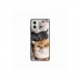Husa personalizata tip carcasa HQPrint pentru Motorola Moto E13, model Cats, multicolor, S1D1M0116